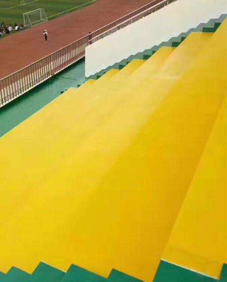 吉州球场台阶翻新修补改造